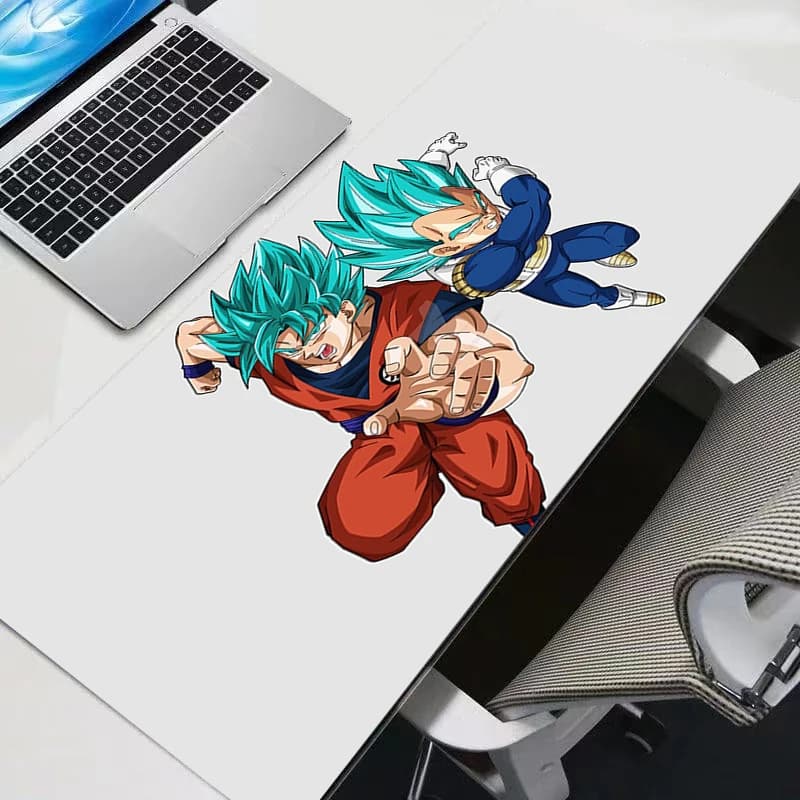 Tappetino per mouse da computer Anime, resistente, Dragon Ball, per giocatori, grande, XXL, per scrivania, tastiera e mouse