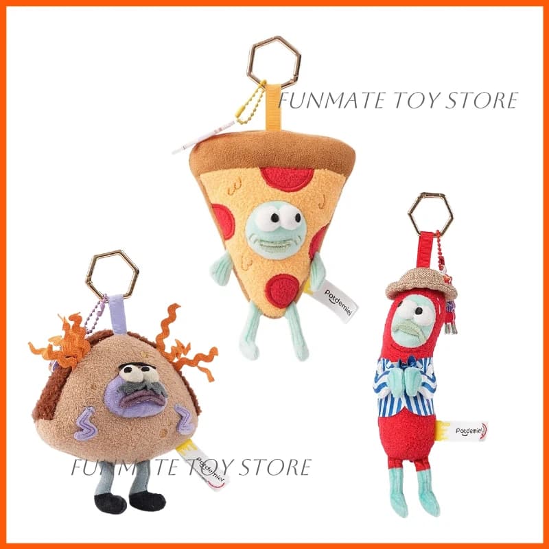 Ciondolo Peluche a Forma di Pesce SpongeBob per Zaino e Portachiavi, Accessorio Decorativo Morbido e Carino per Auto e Borsa