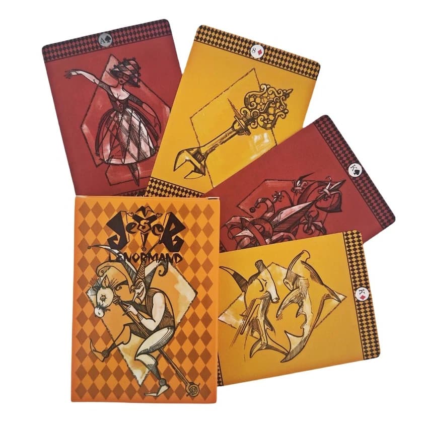 10,4 cm X 7,3 cm Jester Lenormand Oracle Card Gioco dei tarocchi con manuale di carta e guida per principianti 36 pezzi di carte Lenormand