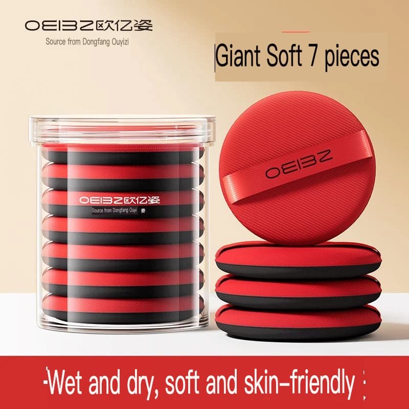 Ouyizi Air Cushion Puff Fondotinta Liquido Bivalente con Correttore, Beauty Egg, Set di Spugne per Trucco a Secco e Umido, Lunga Durata, Senza Polvere