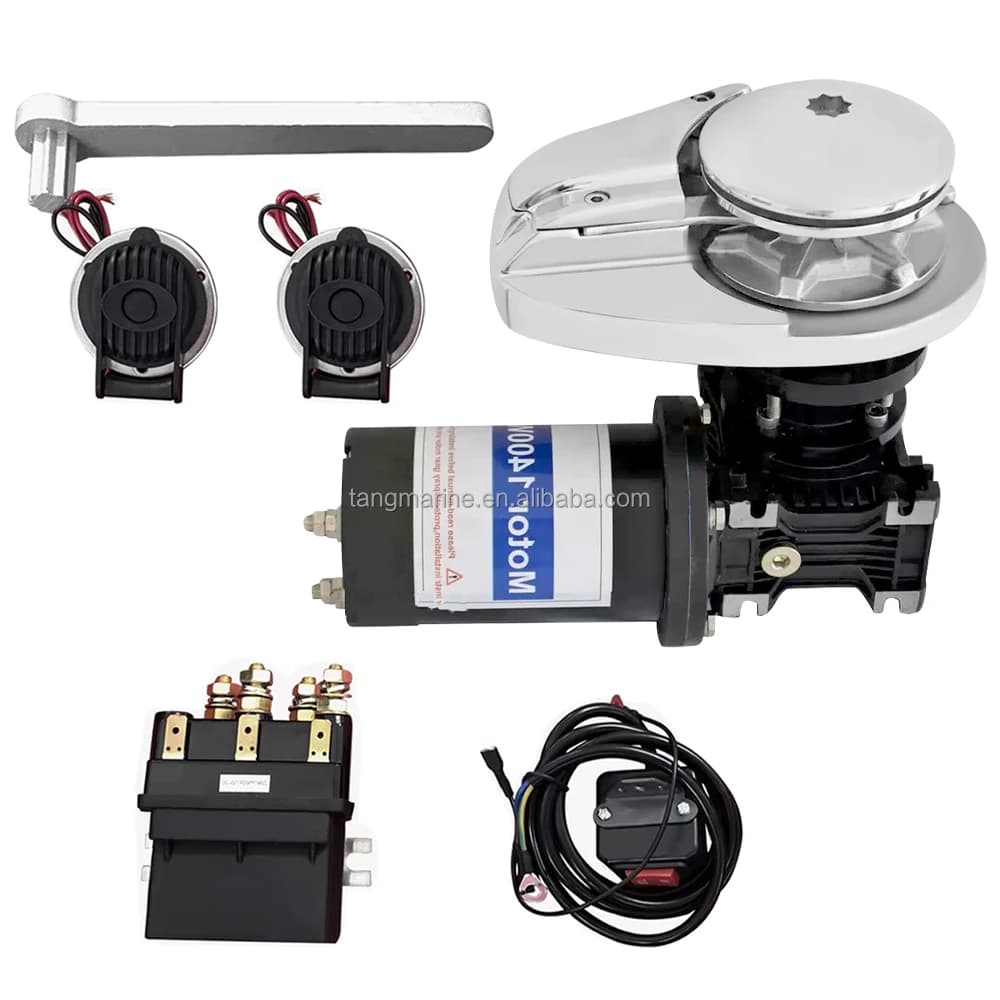 STLF Tangren Verricello elettrico per barche con ancoraggio verticale con accessori per barche elettriche hardware marino