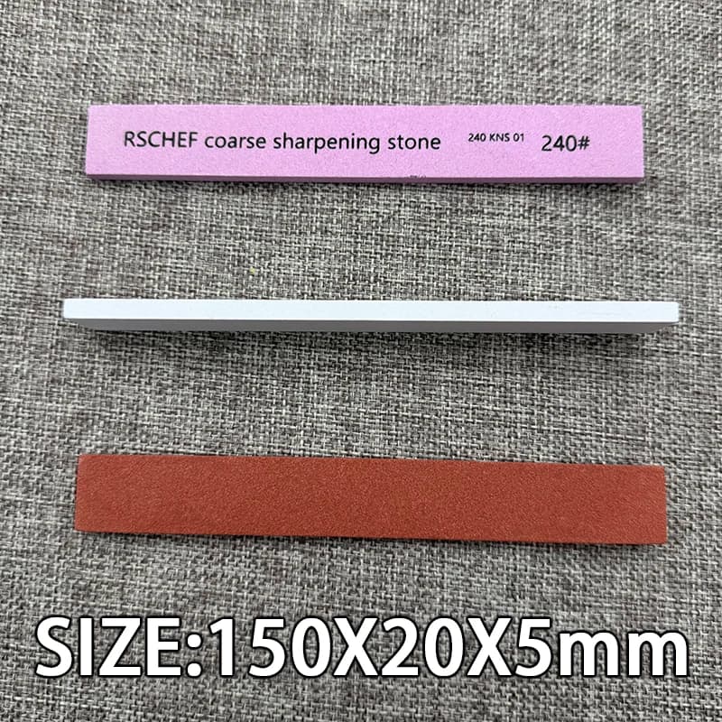 Nuovo 4/5 pezzi 60-3000 # Pietra per affilare Strisce di pietra per affilare Nessuna base Utensili da cucina Affilacoltelli Affilacoltelli Utensili da cucina Hot