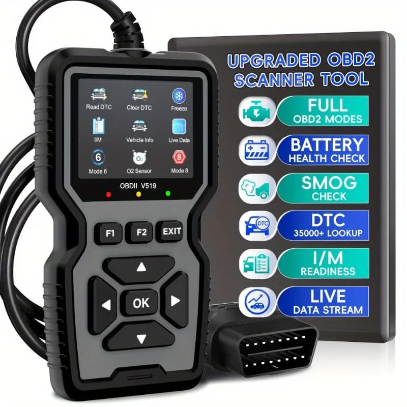 Advanced Diagnostic Tool for OBD2 Scanning | Professional Engine Codes Reader and Recovery | Data Diagnostic Reading Tool in real time
