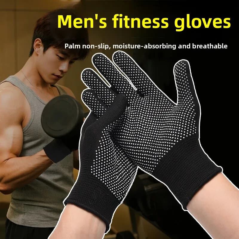 Fitness Gloves for Men and Women, Soft, Anti-slip, Breathable, for Cycling, Gym and Sports Training