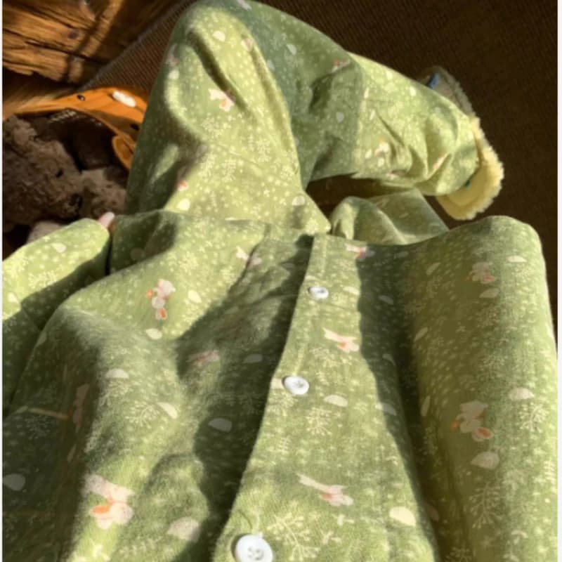 Nuovo Completo Loungewear Primaverile da Donna, Carino e Versatile, Versione Coreana con Stampa Gattino a Contrasto, Pigiama Elegante