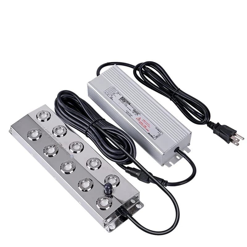 45v 350w 20mm Atomizzatore ad ultrasuoni piezoelettrico 10 Parti dell'umidificatore Mist Maker in acciaio inossidabile