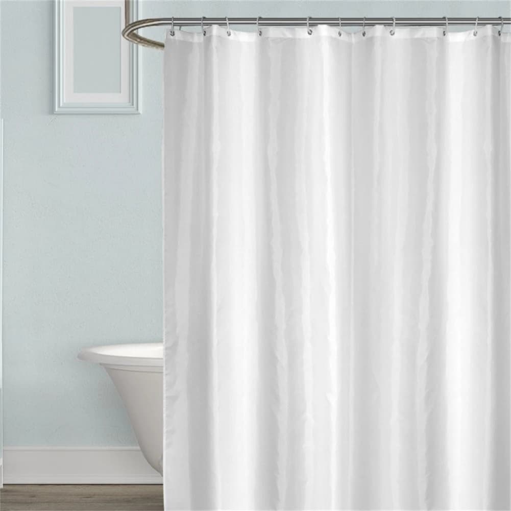Bathroom Decor Quick-Drying Curtain Home Decor Shower Experience Easy Installation Low Maintenance Moisture Resistant