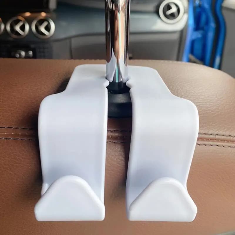 Rear hook for car seat universal Hook for headrest for multifunction car seat Support for phone Organizer for car bag for fabric