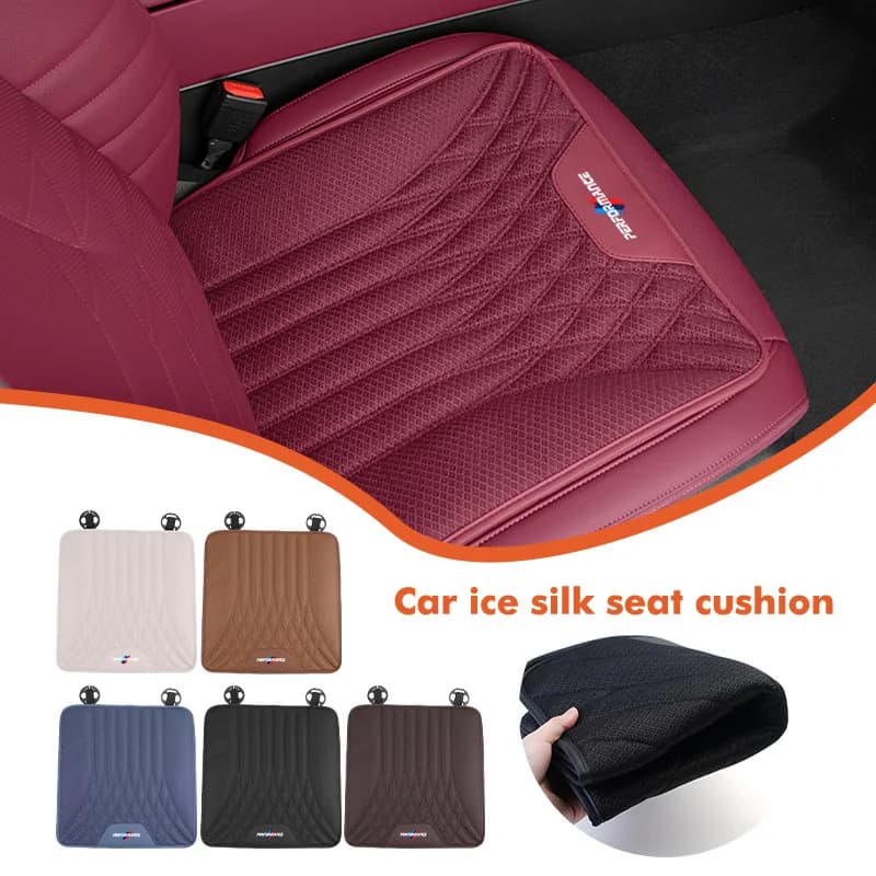 Car Seat Ice Silk Seat Cushion Memory Foam Breathable Cushion For BMW 1 2 3 5 7 Series X1 X2 X3 X4 X5 X6 G20 G30 G11 G12