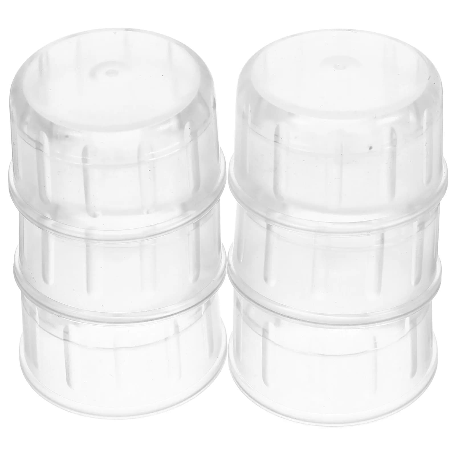 Set di 6 Coperchi Multiuso per Shaker, Antispruzzo e Antigoccia, per Cocktail Shaker, Tumbler, Bicchieri per Succhi, Coperchio Riutilizzabile per Tumbler