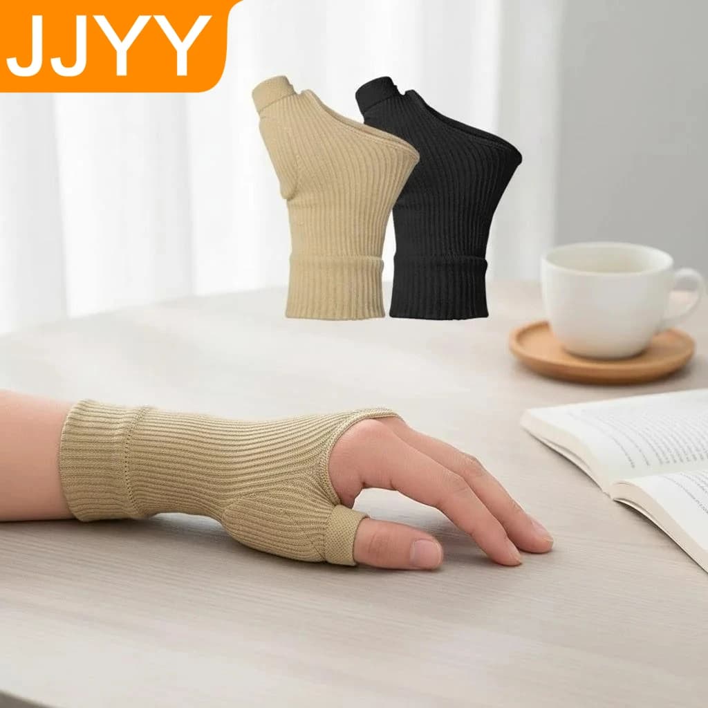 Supporto per Polso Regolabile e Traspirante, Fascia Elastica, Guanti Termici per Fitness, per Uomini e Donne, Supporto per Esercizi Articolari e Distorsioni