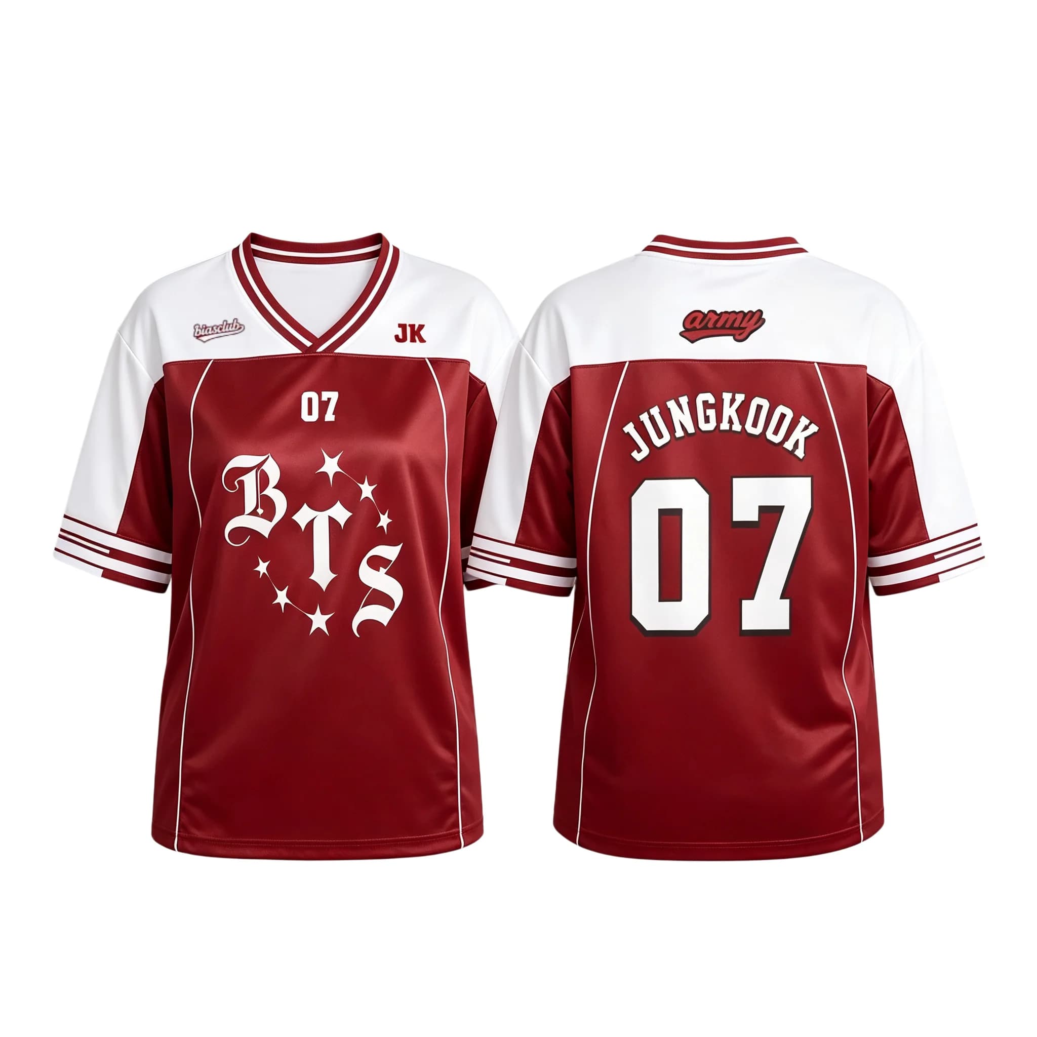 2026 BTS Kpop Korean 3D # JUNGKOOK Jersey sports T-shirt Men's and Women's fan gifts Breathable and comfortable Loose shirt