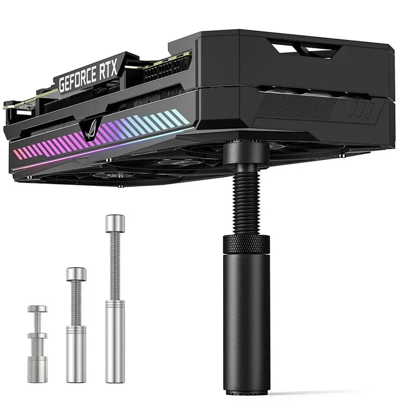 Graphics Card Support GPU Bracket Magnetic Protection Video Card Holder Stand Graphics Card Brace Computer Desktop Accessories