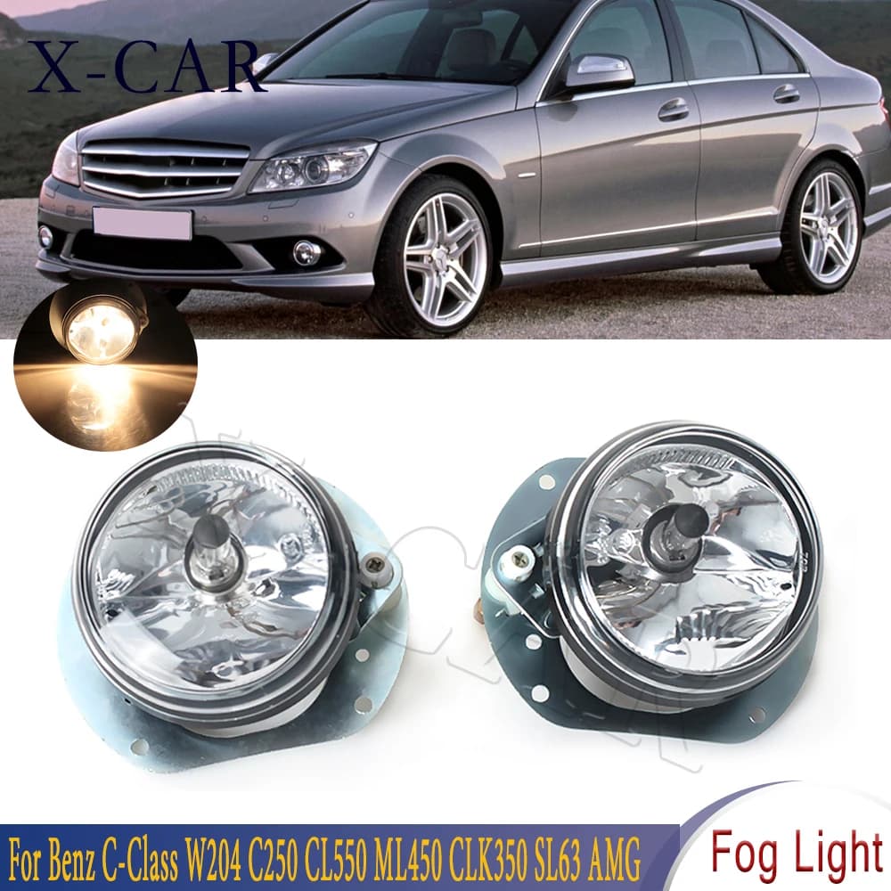 Fendinebbia Per Mercedes-Benz W204 C280 C300 C350 W164 ML320 W251 R350 SL63 AMG R350 SLK300 2008-2011 Paraurti Anteriore Lampada Della Luce di Nebbia
