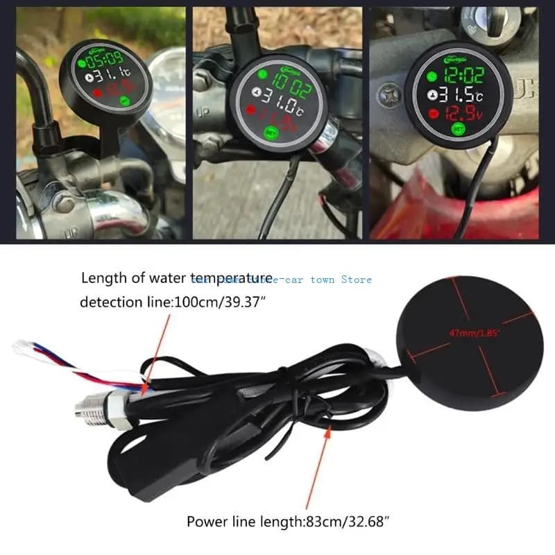 Timer Timer Rxje Termometro Voltmetro Tocco-Screen LED Display Display Tensione