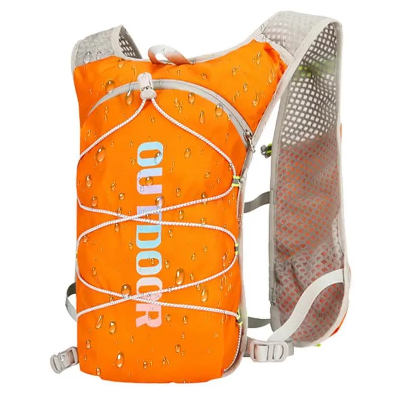 Running water backpack, training vest, multifunctional lightweight water package for travel training, cycling, camping, fitness