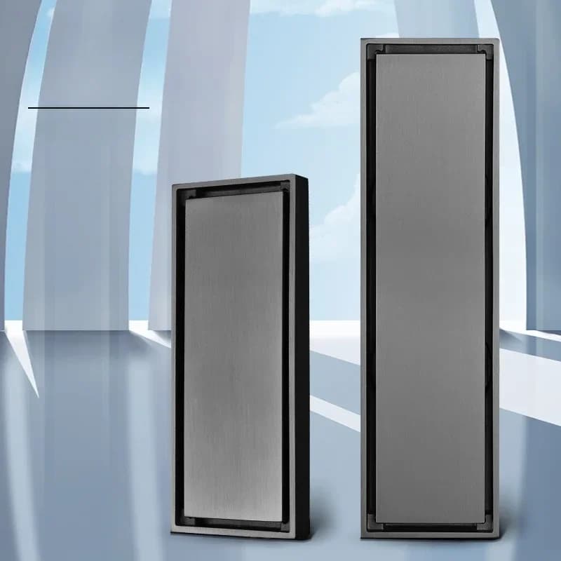 Deodorant Floor Drain Large Displacement Magnetic Levitation Core Bathroom Invisible Embedded Tile Floor Drain Shower Room