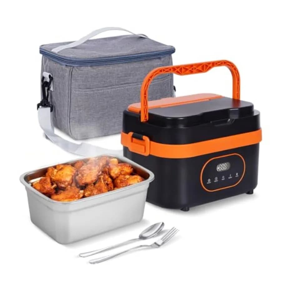 Scaldavivande Elettrico Senza Fili per Adulti, 16000mAh Ricaricabile, Contenitore da 1,5L per Lavoro, Ufficio, Campeggio