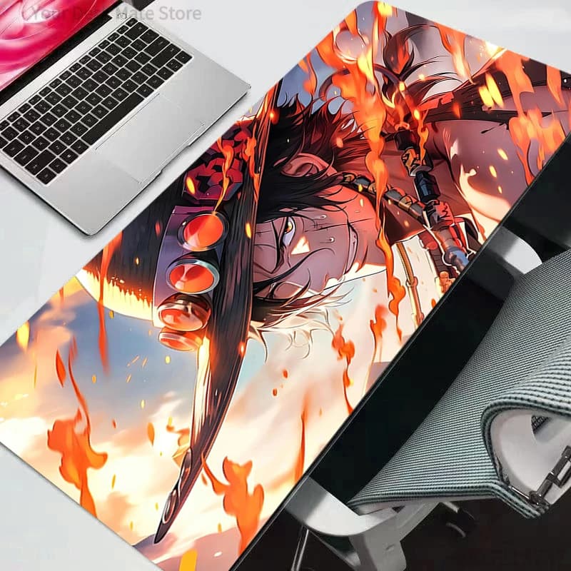 Tappetino per mouse One Piece Gamer PC Computer Grande XXL Tappetino da scrivania Tastiera Anime Accessori da gioco Mousepad Tappeto Durevole xxl
