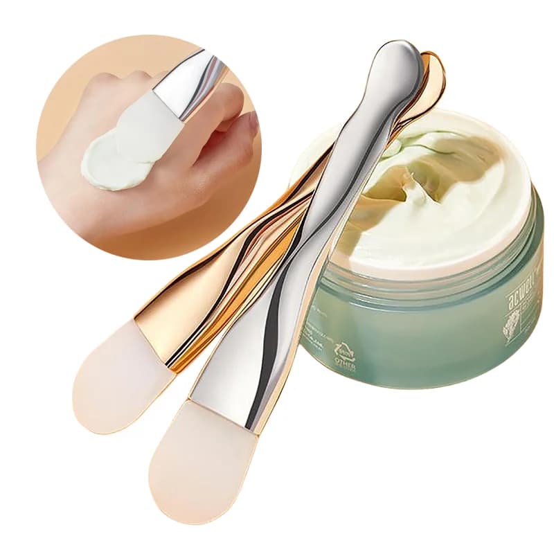 Cosmetic Facial Mask Brush Silicone Soft Hair Apply Facial Mask Brush Apply Face Mud Film Brush Applicator