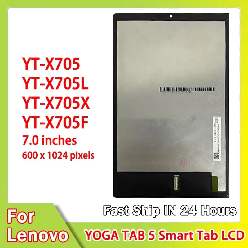 10.1 ''pollici YT-X705L YT-X705X YT-X705F Display Per Lenovo YOGA TAB 5 Smart Tab YT-X705 LCD Touch Screen Digitizer Assembly