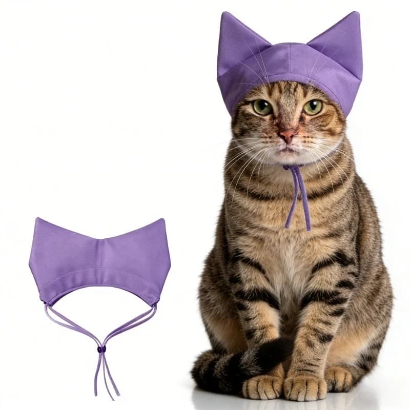 Waterproof Hood for Home Animals, Eye Protection, Dog and Cat Copricapo, Anti-Schools, Lightweight and Comfortable Swimming Hood for Toy