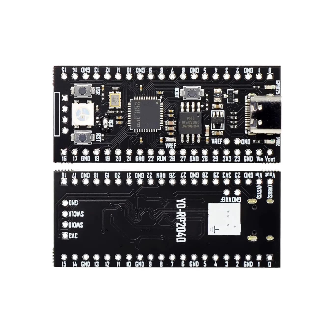 RP2040 Raspberry Pi Core Board Compatible with RP2 Raspberry Pi Pico MicroPython Supported 5 Pieces Minimum Order