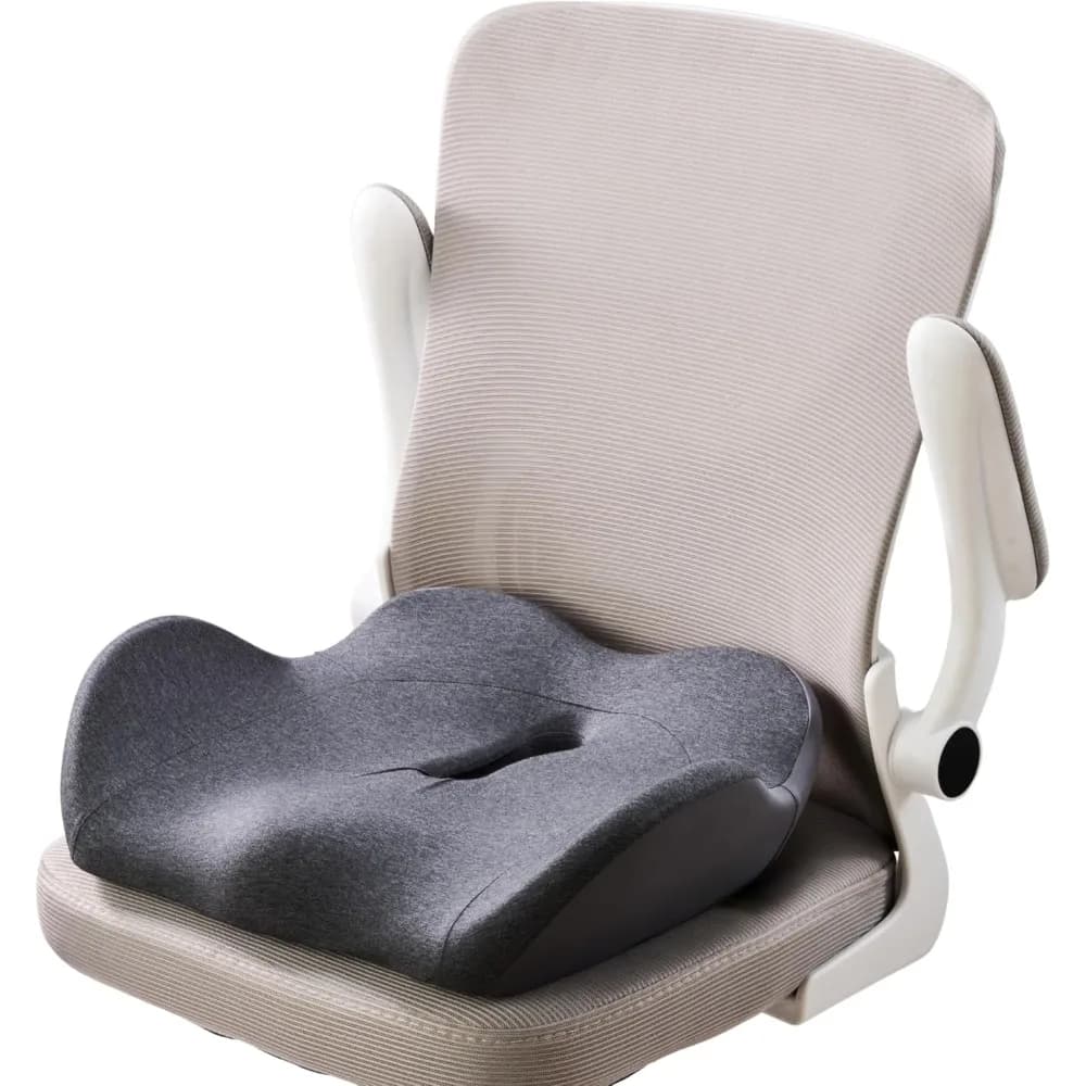 Cuscino del sedile – Rilievo ergonomico e stabile per sedia da ufficio con schiuma Advanced AlignCore – Coczo e sciatico