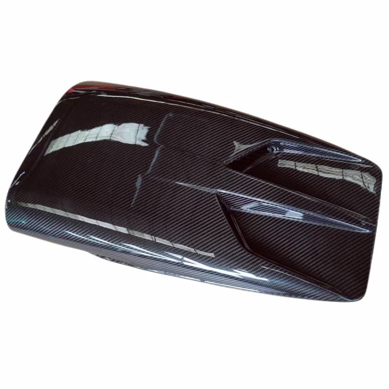 Kit carrozzeria in fibra di carbonio a secco per McLaren 540C 570S 570GT: presa d'aria sul tetto, paraurti anteriore, minigonne laterali, diffusore posteriore