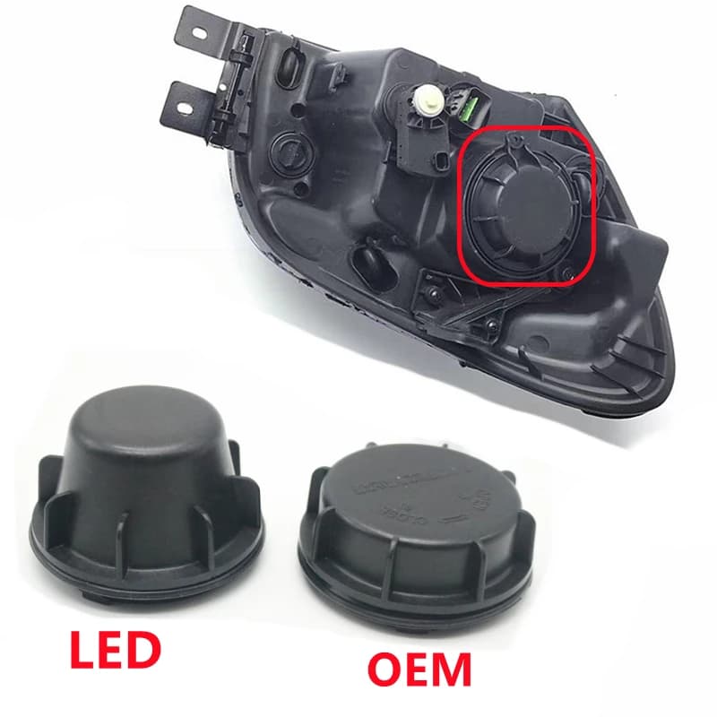 Dust Cover for Headlight Waterproof LED Seal Extension Guscio for Kia Sportage 3 2015