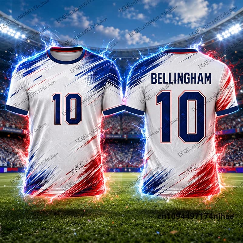 2026 New ChatGPT Special Edition Bellingham #10 Print Football Jersey Men‘s T-shirt Sports Training Tees Casual Kids/Adult Tops