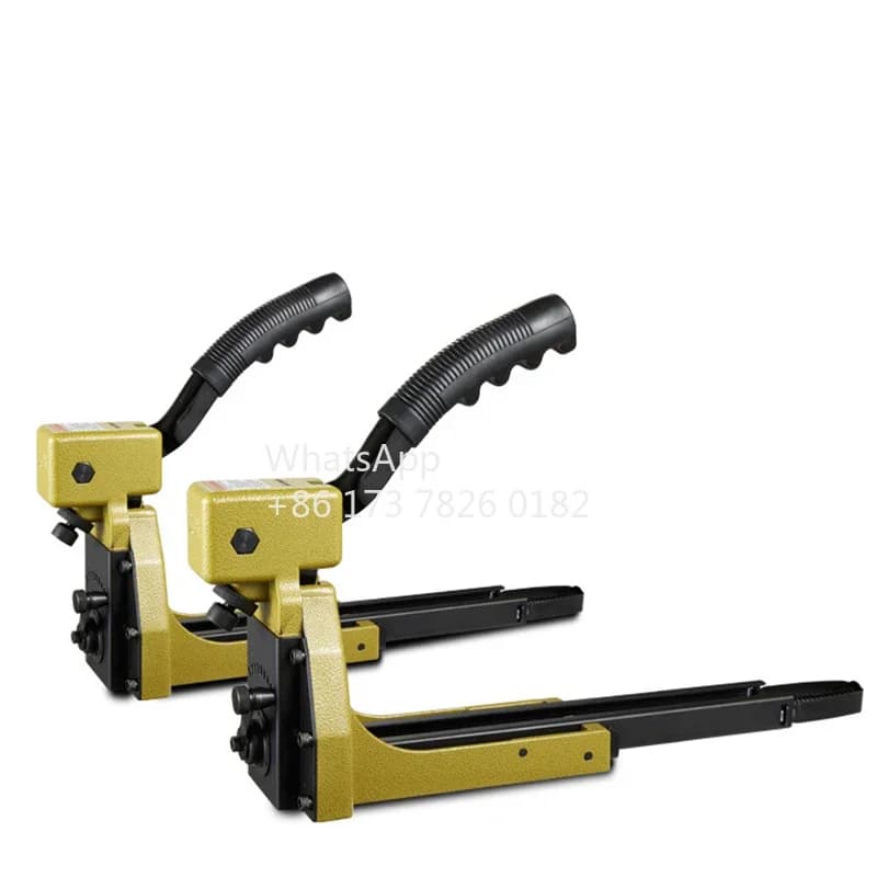 BB1PC Sigillatrice manuale per chiusura di cartone Cucitrice per chiodatrice per graffette da 15-18 mm Strumento per scatola di cartone