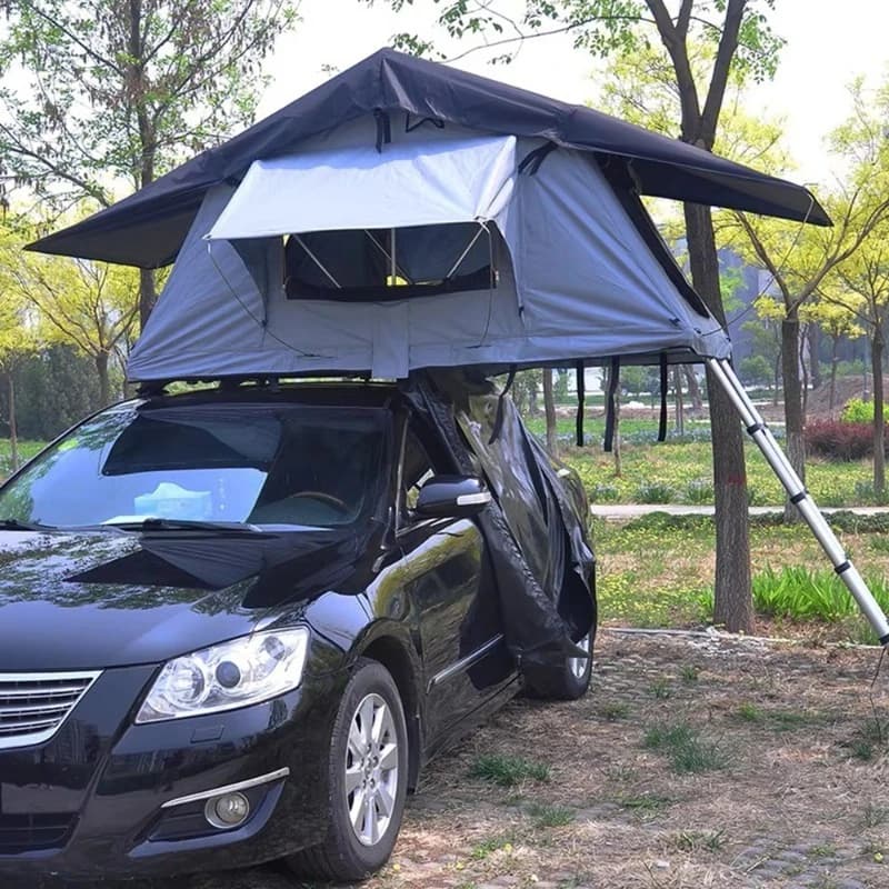 Off-Road Camper Fold Out Waterproof Softshell Trailer Camping Rooftop Tent Foldable Roof Top Tent