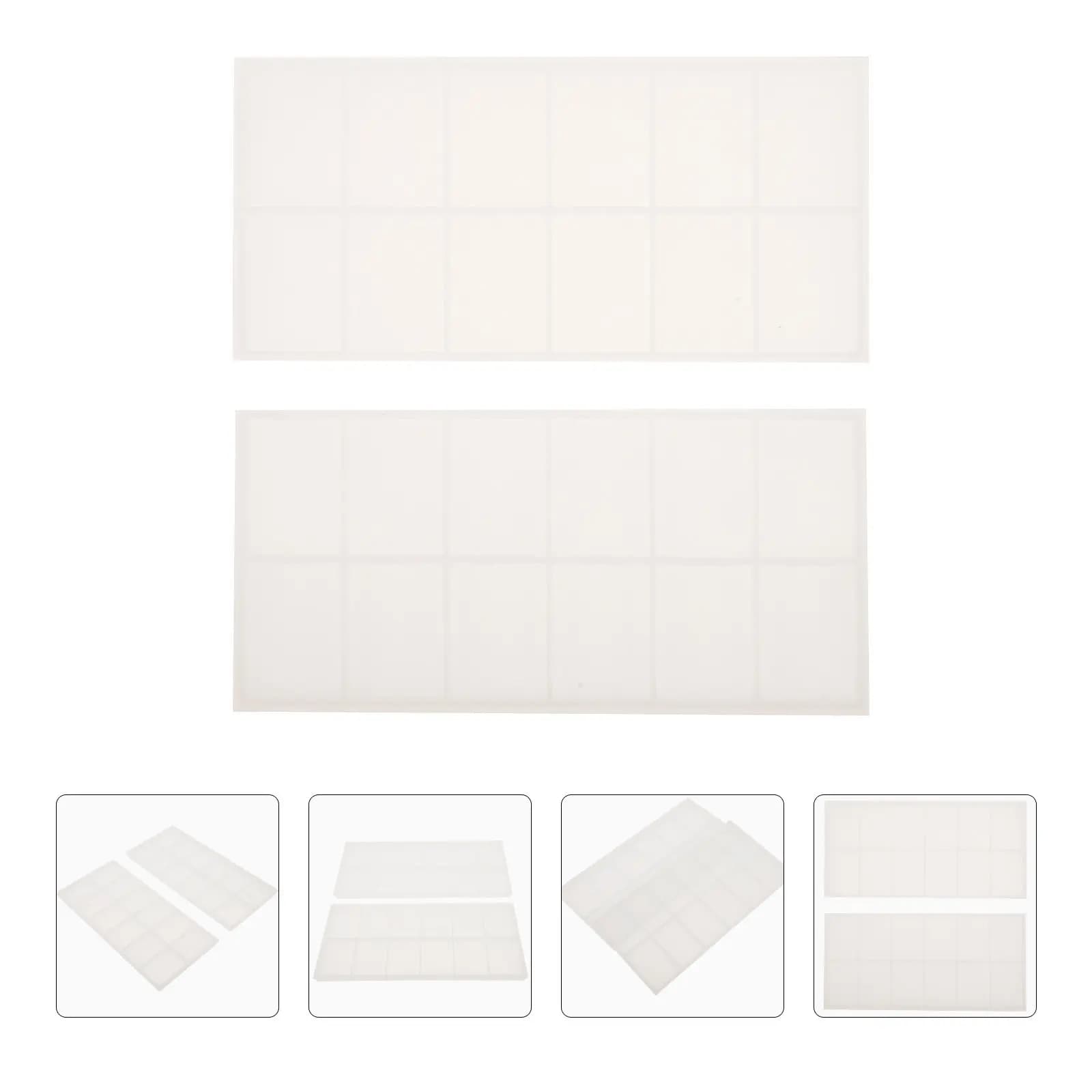 Set di Stampi per Carte dei Tarocchi, Resistenti all'Usura, per Decorazioni Fai-da-Te, Stampi Bianchi per Carte dei Tarocchi