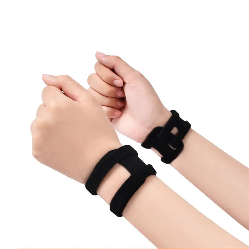 1 Pezzo Fascia da Polso Sportiva Regolabile Sottile e Morbida per Yoga, Protezione da Dolori e Lesioni TFCC, Supporto per Distorsioni Fitness