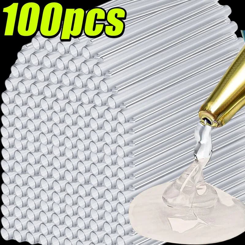 1/100 pz Forte Adesivo Trasparente Hot Melt Colla Stick per Pistola Elettrica di Colla FAI DA TE Colla Stick Kit di Riparazione Strumenti All'ingrosso