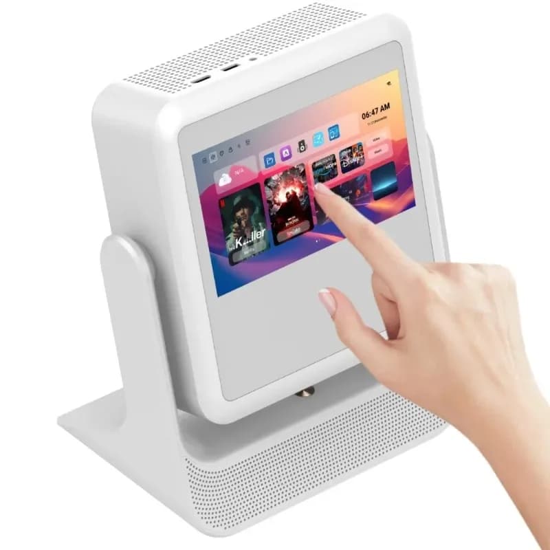 Proiettore intelligente con touch screen Android OS 5G Wifi Bluetooth 4K Proiettori e apparecchiature di presentazione