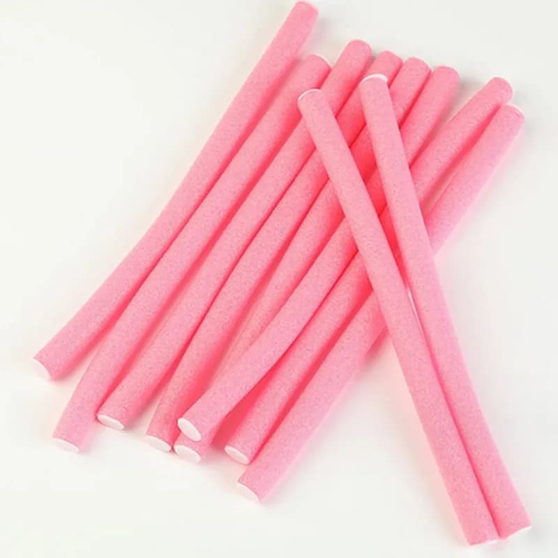 10 pcs/set Multifunction Twist Sponge Hair Styling No Heat Hair Roller Wave Formers Tool for Wholesale Hair Styling