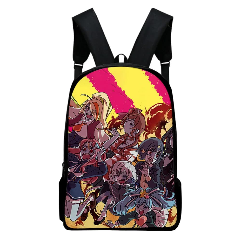 Trendy Popular ZOMBIE LAND SAGA Notebook Backpacks pupil School Bags 3D Print Oxford Waterproof Boys/Girls Laptop Backpacks