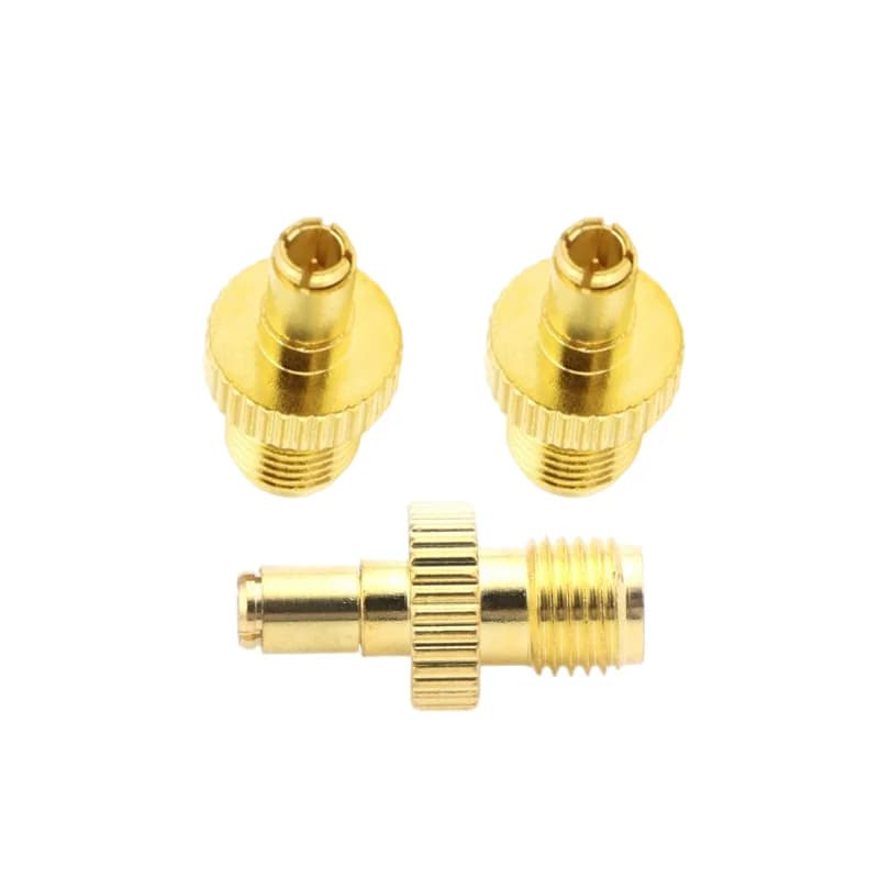 SMA to TS9 Adapter SMA Female to TS9 Male RF Coaxial Connector Gold Plated 50 Ohm for WiFi Router 4G LTE Antenna
