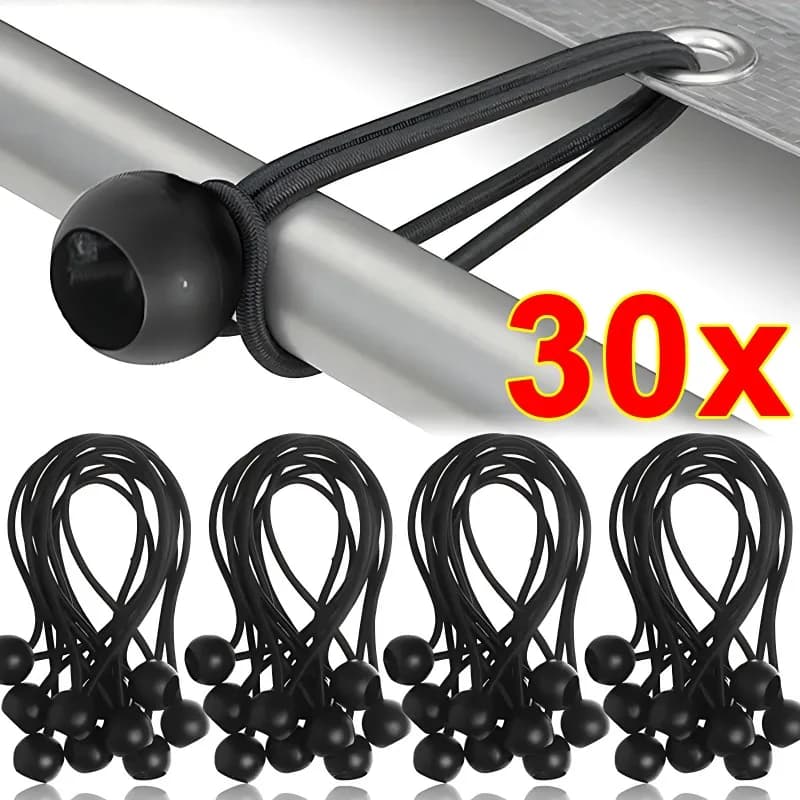 Exterior Elastic Corda Elastic Cords Portable Tent Fixing Sun Tent Baldacchino Durable Telo Tie for shelter load