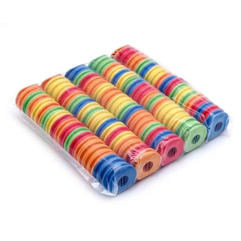 100PCS Foam Bobbin Fishing Spool Fishing Hook Board Equipment Line Accessories Foam Bobbin Track Wire Mesh Machine Fish Box Tools
