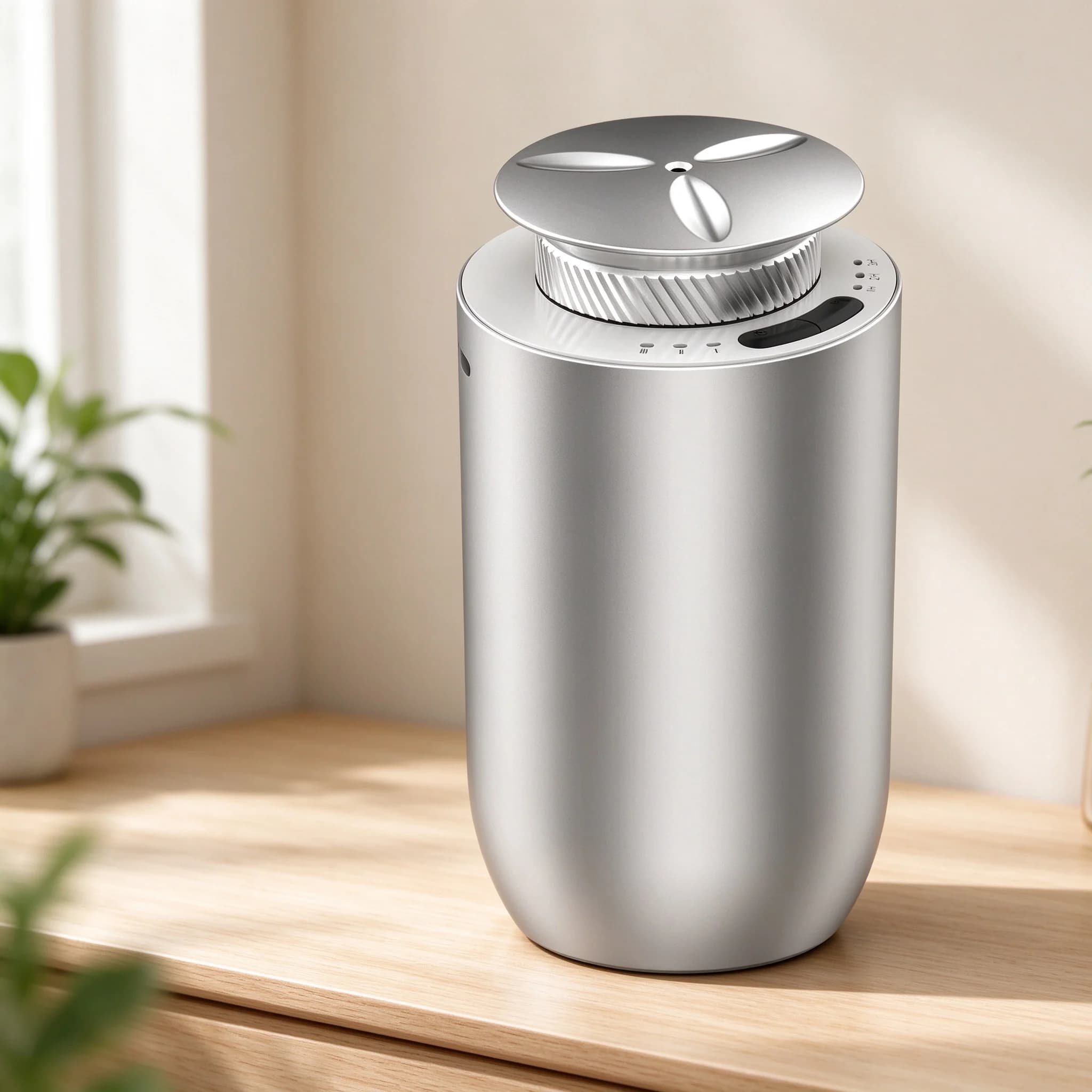Waterless Essential Oil Diffuser Automatic Spray Aroma Diffuser Home Electric Essential Oil Scent Machine Air Freshener