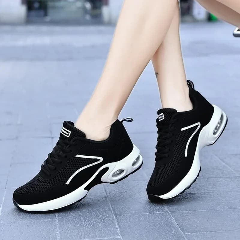 Scarpe Sportive da Donna Traspiranti per Esterni, Scarpe da Corsa Donna 2026 Nuove Antiscivolo Casual con Plateau, Sneakers da Donna Tenis De Mujer