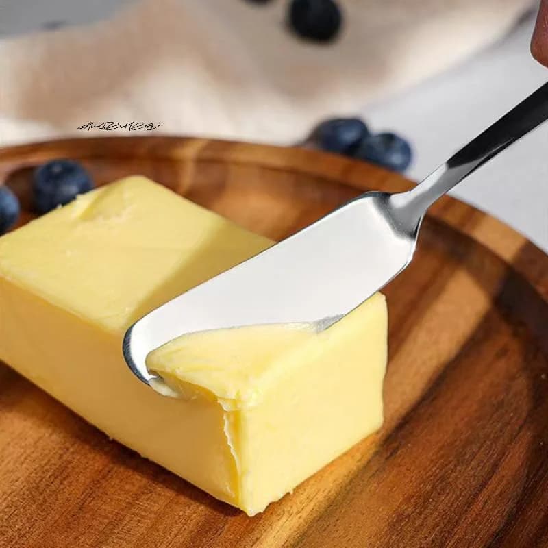 Kitchen Butterfly Saw Gadget, Cheese Spreader, 2 Piece Stainless Steel Multifunction Butter Knife