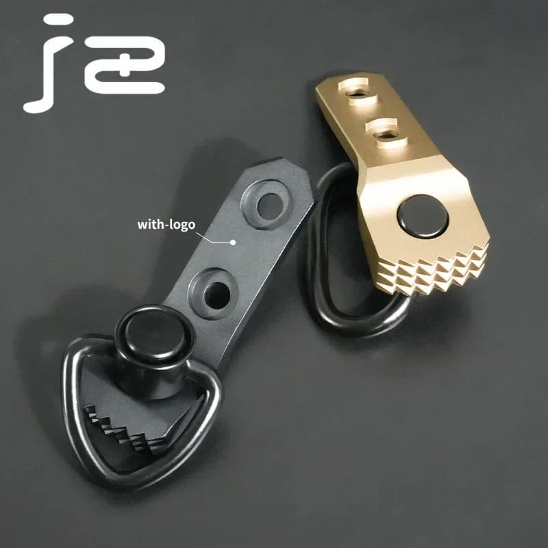 1.25 Insh quick release metal buckle Tactical QD Rings Sling swivel support 360-degree rifle connecting accessories to one/two points