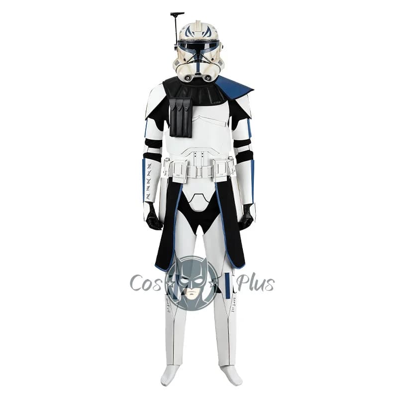 Film Star Wars: The Clone Wars Capitan Rex Costume Cosplay Capitano Battaglia Abiti foe Uomo Halloween Carnevale Party Outfit
