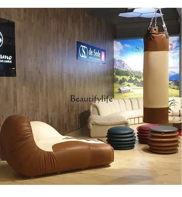 yj5 Divano modulare modello guanto da boxe da palestra in FRP a forma speciale dal design nordico