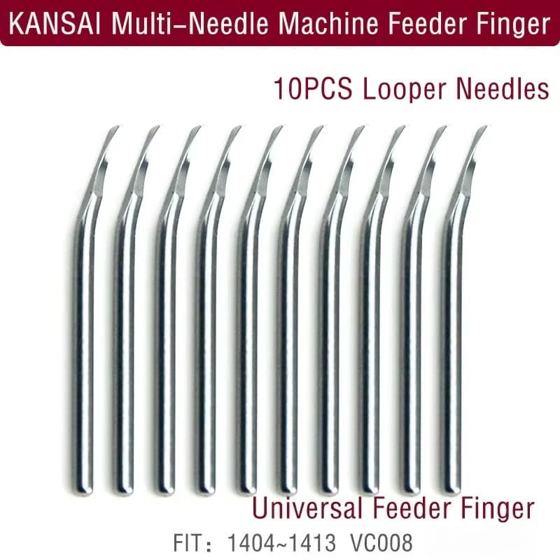 Accessori per cucito e pasticceria: Dito alimentatore per macchina multi-ago, ricambio per Qingben Silver Arrow serie 44