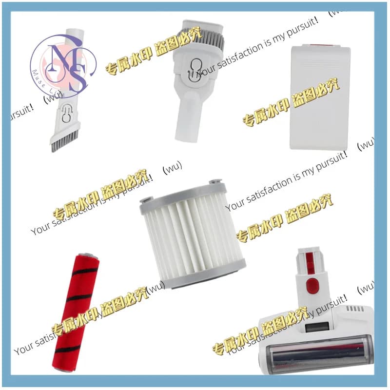 Adatto per Xiaomi JIMMY JV51 Aspirapolvere Portatile Senza Fili, Batteria, Spazzola Principale, Filtro HEPA, Accessori per la Pulizia